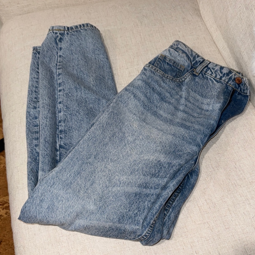 Bershka Light Blue Denim Jeans